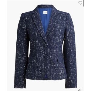 NWT J. Crew Factory Sz 6P Tweed Sequin Blazer $228
